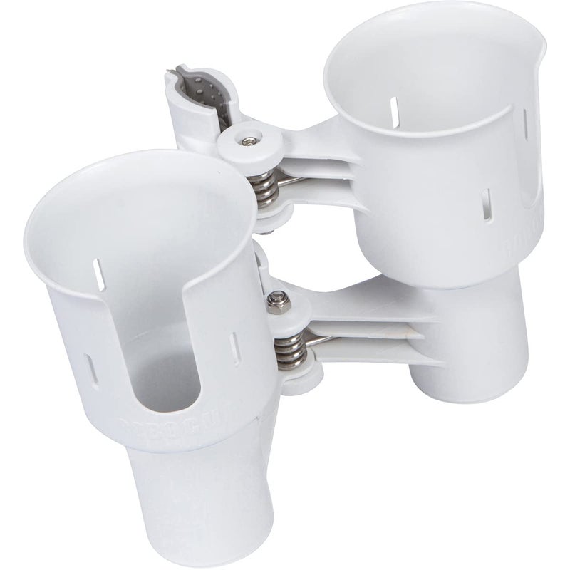 ROBOCUP, (White), Best Cup Holder for Drinks, Fishing Rod/Pole, Boat, Beach Chair, Golf Cart, Wheelchair, Walker, Drum Sticks, Microphone Stand - Image 3